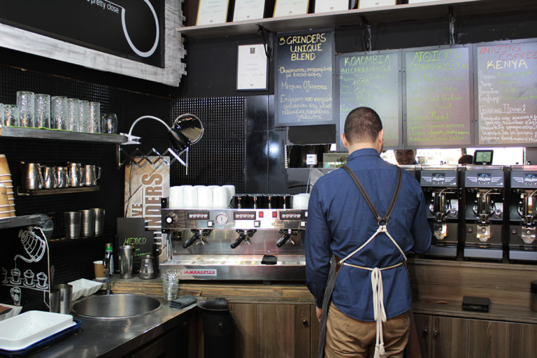 5 Grinders Specialty Coffee Shops