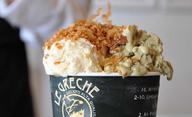 Le Greche: Η μοναδική εμπειρία του artigianale gelato, στην καρδιά της Αθήνας